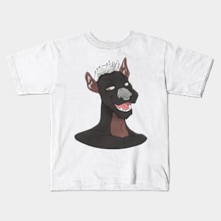 Anthro animal face Kids T-Shirt